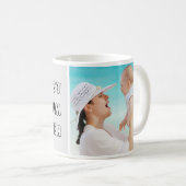 Personalisiert 3 Foto Beste Mama je Kaffeetasse (VorderseiteRechts)