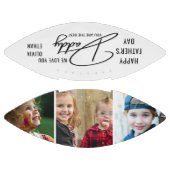 Personalisiert 3 FotoCollage Happy Vatertag Football (Paneele)