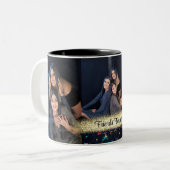 Personalisiert 3 Fotos Foto Kaffee Tasse (Vorderseite Links)