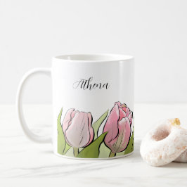 Personalisiert 3 Tulissen Kaffeetasse
