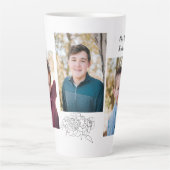 Personalisiert 3 Vertikales Foto Kaffeepause Tasse (Vorderseite)