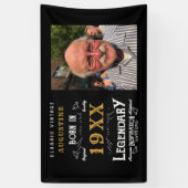 Personalisiert 40. Geburtstag Banner (Vertikal)