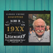 Personalisiert 40. Geburtstag Poster