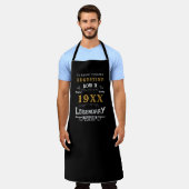 Personalisiert 40. Geburtstag Schürze (Getragen)