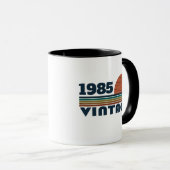 Personalisiert 40 Vintag 40. Geburtstag Party Tasse (VorderseiteRechts)