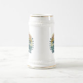 Personalisiert 40 Vintages Party Bierglas (Mittel)