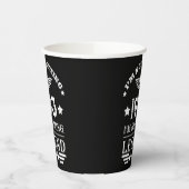 Personalisiert 40 Vintages Party Pappbecher (Links)