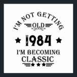 Personalisiert 40 Vintages Party Poster<br><div class="desc">Machen Sie Ihren Geburtstag mit diesem einzigartigen Design zu einem besonderen Erlebnis. Fügen Sie Ihrer Geburtstagsfeier eine Touch eleganter Eleganz hinzu mit unseren exquisiten, einzigartigen Designs. Diese Grafiken verleihen jedem Produkt Raffinesse und Originalität und schaffen so ein unvergessliches und stilvolles Geschenk. Sie sind perfekt für diejenigen, die eine Touch zeitlosen...</div>