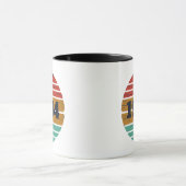 Personalisiert 40 Vintages Party Tasse (Zentrum)