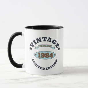 Personalisiert 40 Vintages Party Tasse