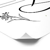 Personalisiert 4 Foto Collage Liebe Sie Papa weiß Poster (Ecke)