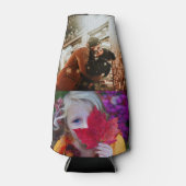 Personalisiert 4 Fotomaterial beidseitig Flaschenkühler (Vorderseite)