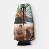 Personalisiert 4 Fotomaterial beidseitig Flaschenkühler (Rückseite)