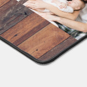 Personalisiert 4 Fotomaterial Rustikales Palettenh Schreibtischunterlage (Ecke)