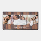 Personalisiert 4 Fotomaterial Rustikales Palettenh Schreibtischunterlage (Tastatur & Maus)