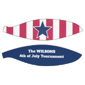 Personalisiert 4. Juli/Star und Streifen Basketball (Panele)