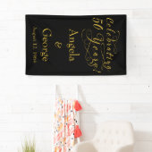 Personalisiert 50. Hochzeitstag Banner (Insitu)