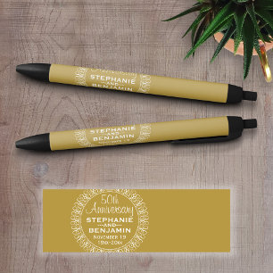 personalisiert 50. Hochzeitstag Kugelschreiber