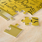 Personalisiert 50. Hochzeitstag Puzzle (Seite)
