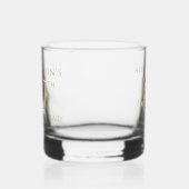 personalisiert 50. Hochzeitstag Whiskyglas (Links)