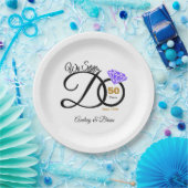 personalisiert 50. Jahrestag Pappteller (Party)