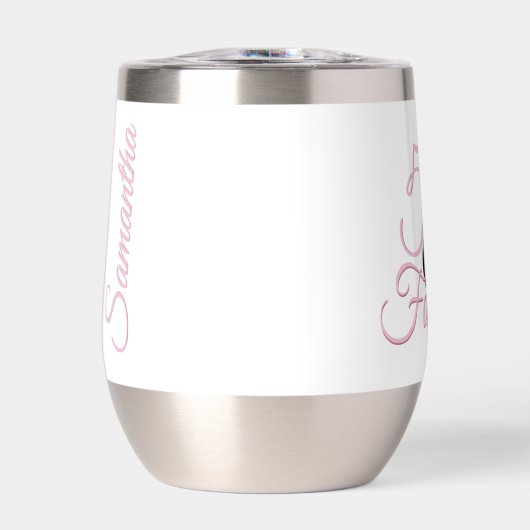 Personalisiert 50 und fabelhaft rosa Geburtstag (Vorderseite)