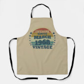 Personalisiert 55 Vintag 55. Geburtstag Schürze (Vorderseite)