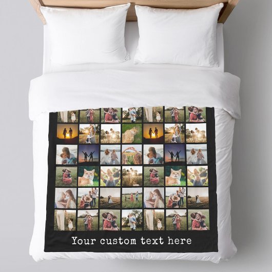 Personalisiert 56 Fotomaterial Fleecedecke