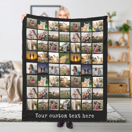 Personalisiert 56 Fotomaterial Fleecedecke