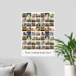 Personalisiert 56 Fotomaterial Poster<br><div class="desc">Personalisiert 56 Foto Collage Poster</div>
