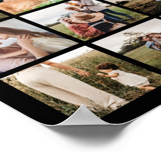 Personalisiert 56 Fotomaterial Poster (Ecke)