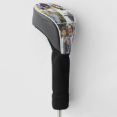 Personalisiert 5 Foto Geschenk für einen Golfer Golf Headcover (angewinkelt)