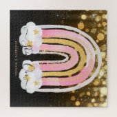 Personalisiert 676 Piece JIGSAW Weihnachts Rainbow Puzzle (Horizontal)