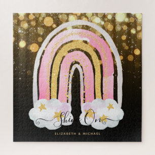 Personalisiert 676 Piece JIGSAW Weihnachts Rainbow Puzzle