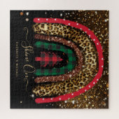 Personalisiert 676 Piece JIGSAW Weihnachtslauf Puzzle (Horizontal)