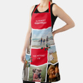 Personalisiert 6 Foto Familienfeier Weihnachten Schürze (InSitu)