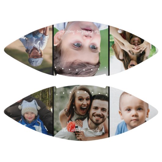 Personalisiert 6 FotoCollage Custom Football (Paneele)