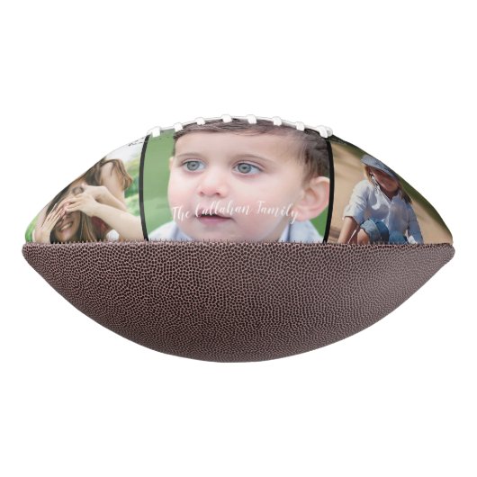 Personalisiert 6 FotoCollage Custom Football (Gedreht 90)