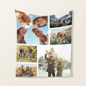 Personalisiert 6 FotoCollage Fleecedecke