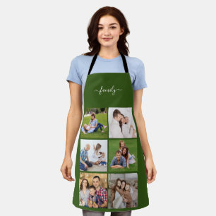 Personalisiert 6 Fotocollage-Produktfamilie, benut Schürze