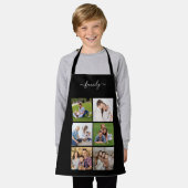 Personalisiert 6 Fotocollage-Produktfamilie, benut Schürze (Getragen)