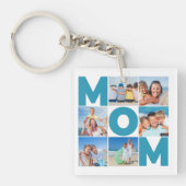 Personalisiert 6 Fotomaterial zum Muttertag der Ma Schlüsselanhänger (Vorderseite)