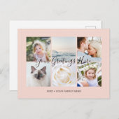 Personalisiert 6 Fotos Universell Gruß Postkarte (Vorne/Hinten)