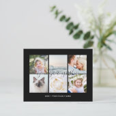 Personalisiert 6 Fotos Universell Gruß Postkarte (Stehend Vorderseite)