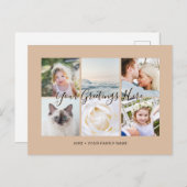 Personalisiert 6 Fotos Universell Gruß Postkarte (Vorne/Hinten)