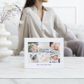 Personalisiert 6 Fotos Universelle Grüße Postkarte