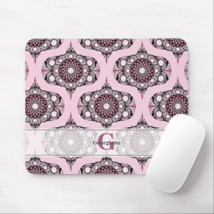 Personalisiert 70er Dusky Rose Cherry Blossom Mand Mousepad