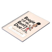 Personalisiert 70er Slang Themed Notebook Notizblock (Linke Seite)