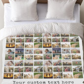 Personalisiert 72 Fotomaterial Fleecedecke