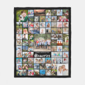 Personalisiert 74 Fotomaterial bearbeitbare Farbfl Fleecedecke (Vorderseite)